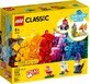 Конструктор LEGO Classic Прозорі кубики для творчості 500 деталей