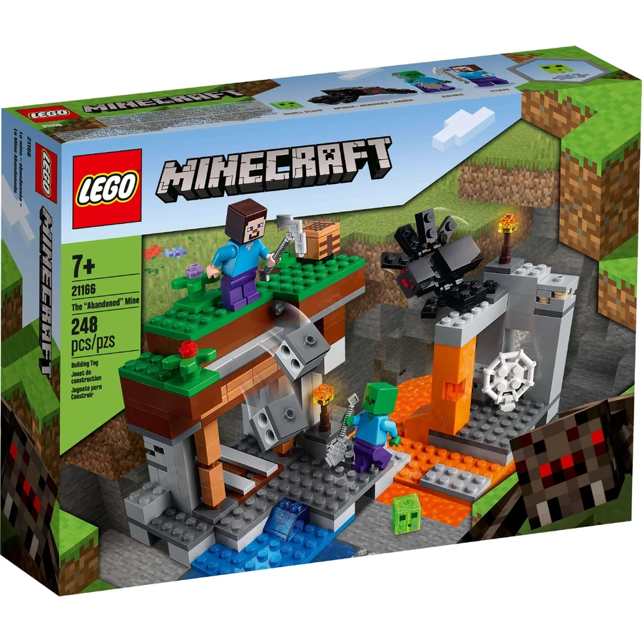 Конструктор LEGO Minecraft Занедбана шахта: ціни та характеристики