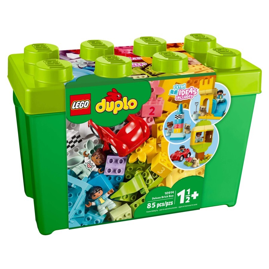 Конструктор LEGO DUPLO Classic Большая коробка с кубиками 85 деталей: цены и характеристики