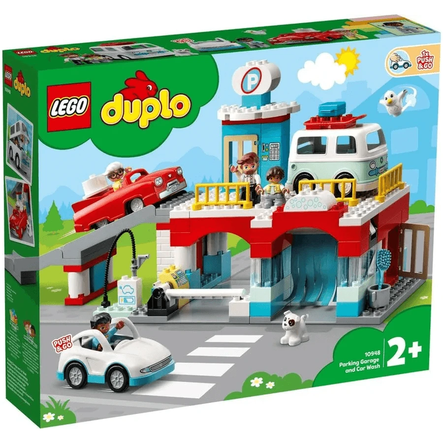 Конструктор LEGO Duplo Гараж и автомойка 112 деталей: цены и характеристики