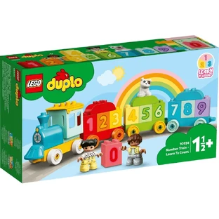 Конструктор LEGO Duplo Потяг із цифрами вчимося рахувати 23 деталі
