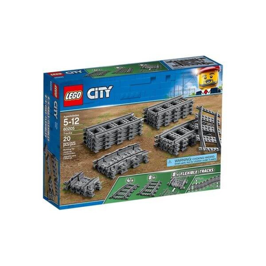 Конструктор LEGO City Рельсы: цены и характеристики