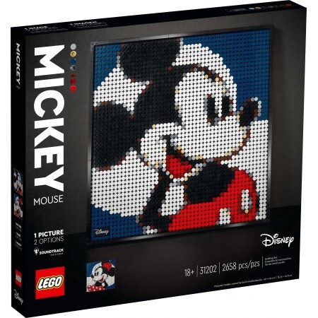 Конструктор LEGO Art Діснєєвський Міккі Маус 2658 деталей