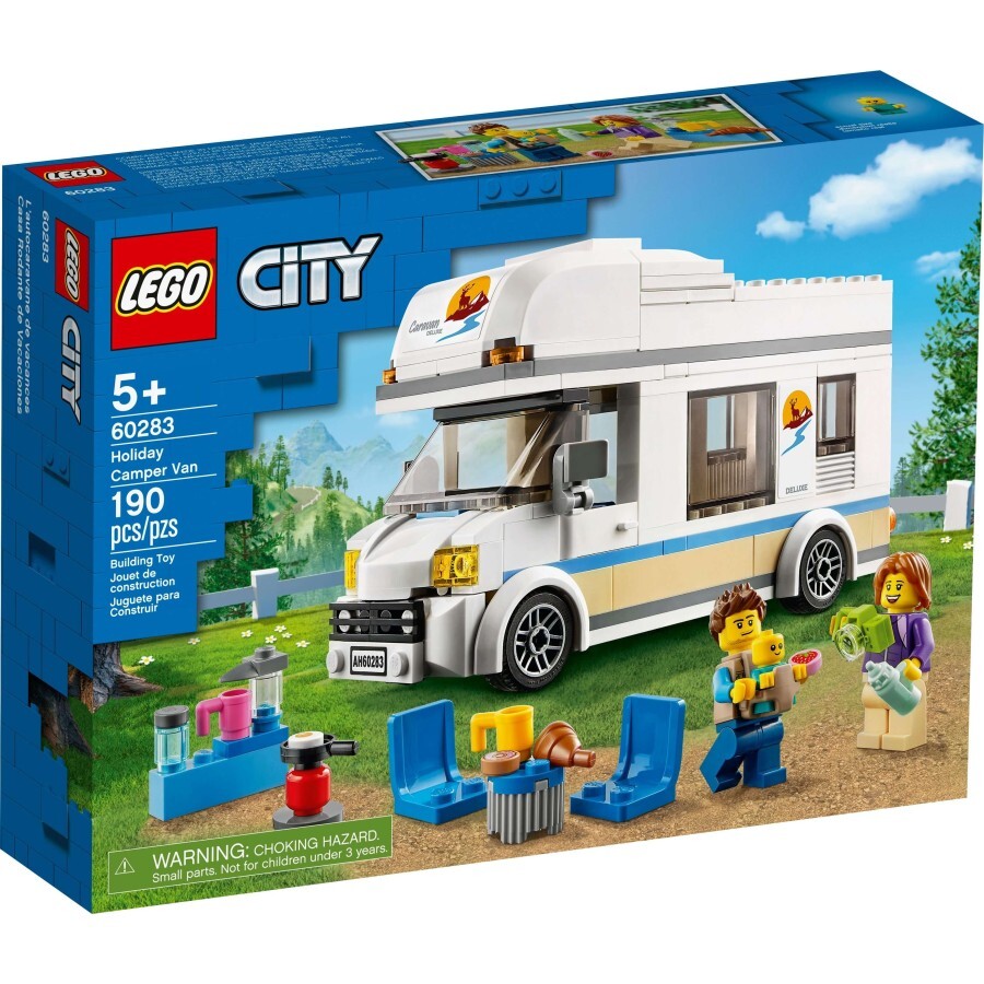 Конструктор LEGO City Great Vehicles Канікули в будинку на колесах 190 деталей: ціни та характеристики