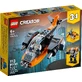 Конструктор LEGO Creator Кибердрон 113 деталей
