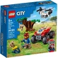 Конструктор LEGO City Спасательный вездеход для зверей 74 деталей