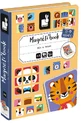 Развивающая игрушка Janod Магнитная книга Микс животных
