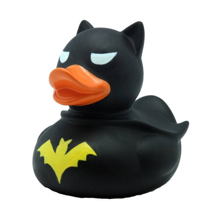 Іграшка для ванної Funny Ducks Качка Летюча Миша чорна: ціни та характеристики