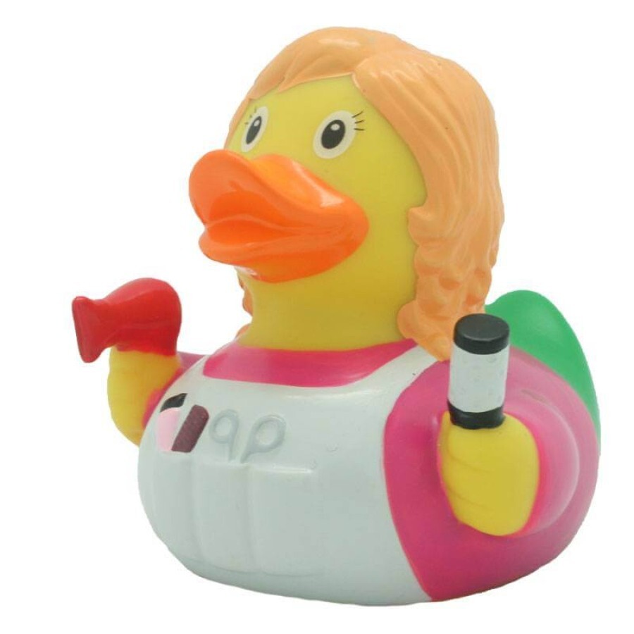 Іграшка для ванної Funny Ducks Качка Перукар: ціни та характеристики