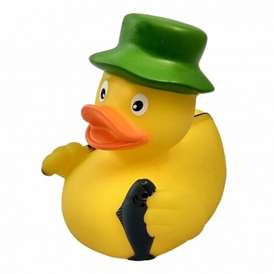 Іграшка для ванної Funny Ducks Качка Рибак: ціни та характеристики