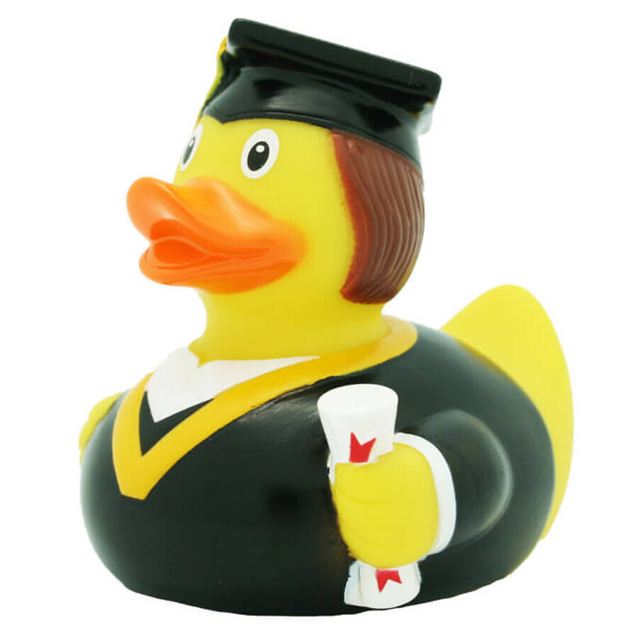 Іграшка для ванної Funny Ducks Випускник качка: ціни та характеристики