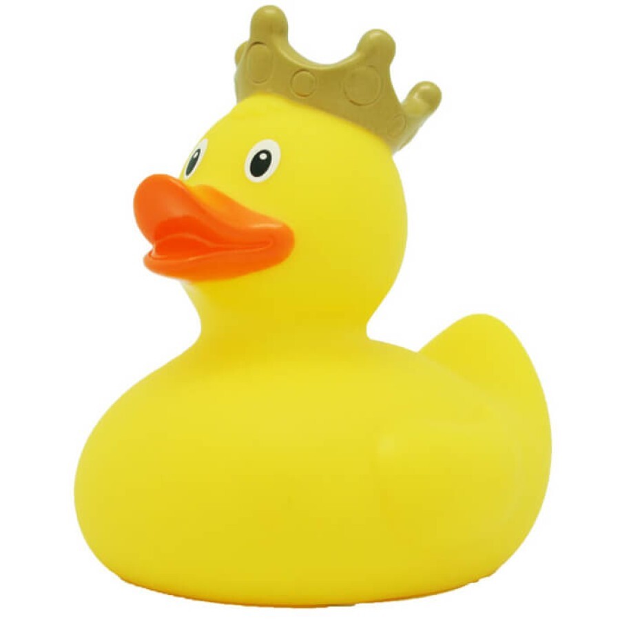 Іграшка для ванної Funny Ducks Качка у короні жовта: ціни та характеристики