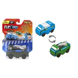 Машина Flip Cars 2 в 1 Дрон-транспортер и уборочный автомобиль