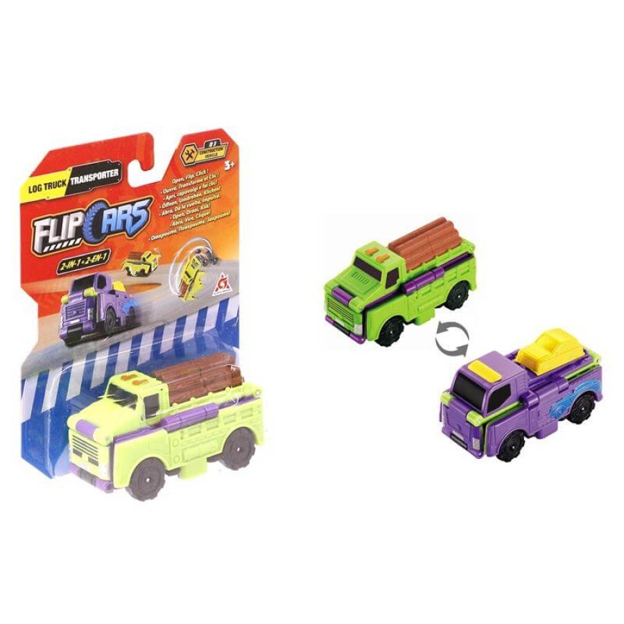Машина Flip Cars 2 в 1 Лесовоз и Транспортер: цены и характеристики