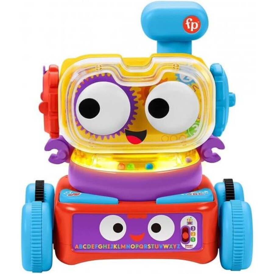 Інтерактивна іграшка Fisher-Price Робот 4-в-1(багатомовний): ціни та характеристики