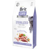 Сухий корм для кішок Brit Care Cat GF Sterilized Weight Control, 7 кг