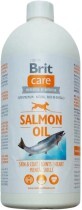 Витамины для собак Brit Care Масло лосося для блеска шерсти и здоровья кожи, 1 л