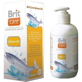 Вітаміни для собак Brit Care Олія лосося, 250 мл