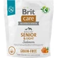 Сухой корм для собак Brit Care Dog Grain-free Senior&Light с лососем, 1 кг