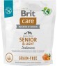 Сухой корм для собак Brit Care Dog Grain-free Senior&amp;Light с лососем, 1 кг