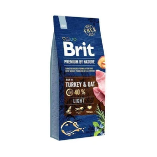 Сухой корм для собак Brit Premium Dog Light, 15 кг