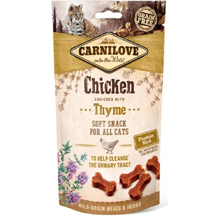 Лакомство для кошек Carnilove Semi Moist с курицей и тимьяном, 50 г