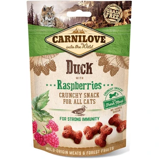 Лакомство для кошек Carnilove Crunchy Snack с уткой и малиной 50 г