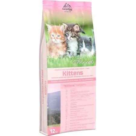 Сухий корм для кішок Carpathian Pet Food Kittens 12 кг