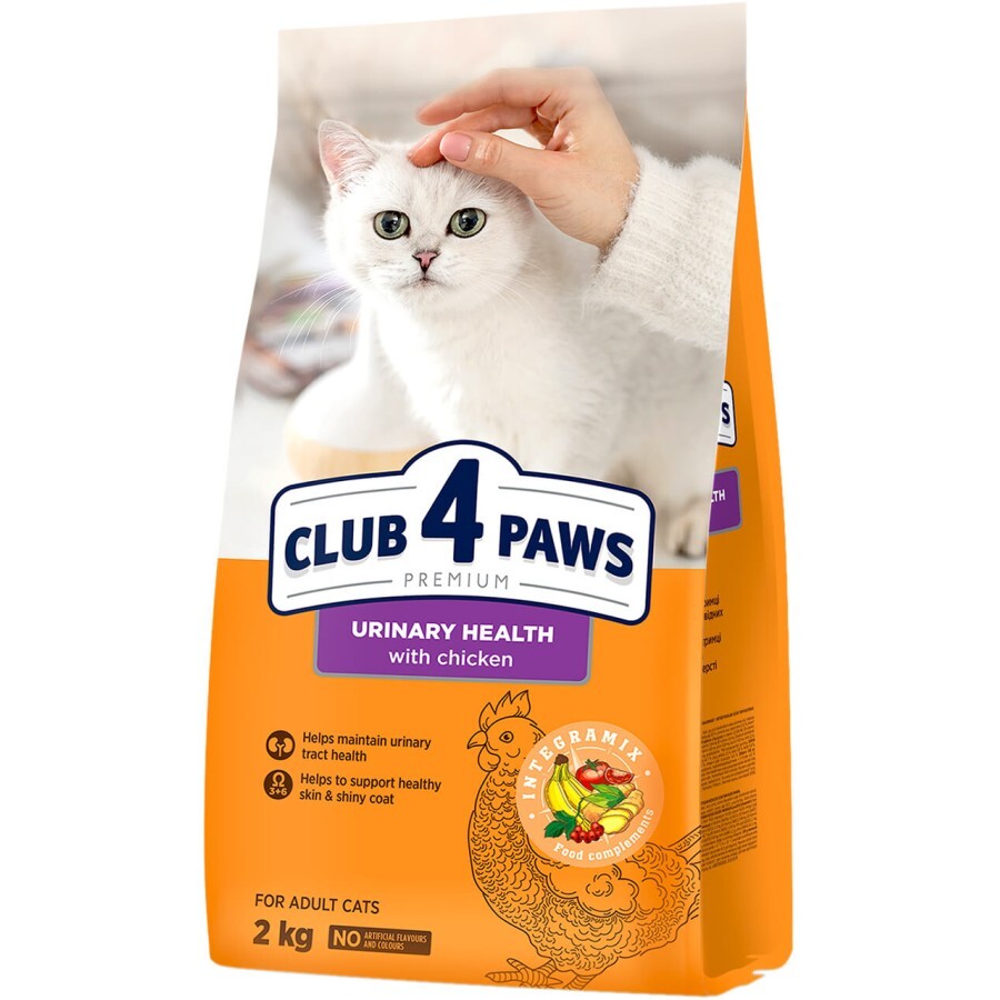 Сухой корм для кошек Club 4 Paws Premium поддержка здоровья мочевыводящей системы 2 кг: цены и характеристики