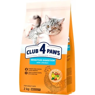Сухий корм для кішок Club 4 Paws Premium чутливе травлення 2 кг