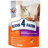 Сухой корм для кошек Club 4 Paws Премиум. Поддержка здоровья мочевыделительной системы 900 г