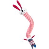Игрушка для собак GiGwi Crunchy Заяц с хрустящей шеей и пищалкой 28 см