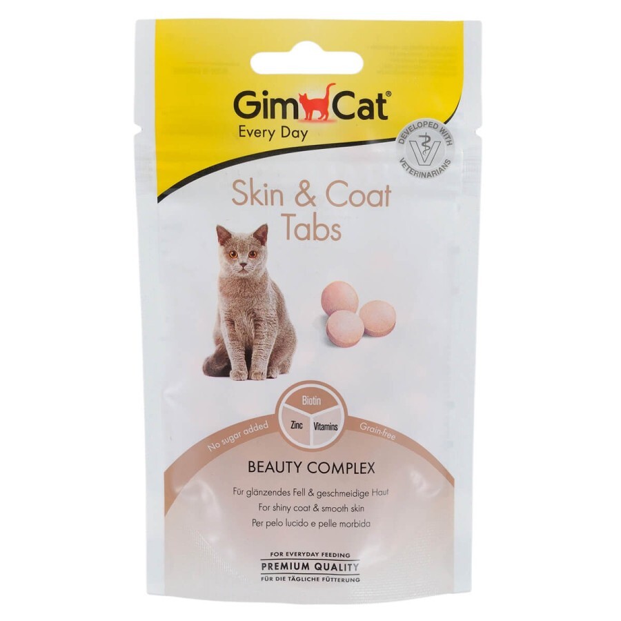 Вітаміни для котів GimCat Every Day Skin and Coat 40 г: ціни та характеристики