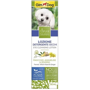 Лосьйон для тварин GimDog Natural Solutions GimDog для догляду за гігієною очей 50 мл