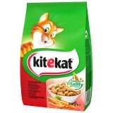 Сухой корм для кошек Kitekat Говядина с овощами 300 г