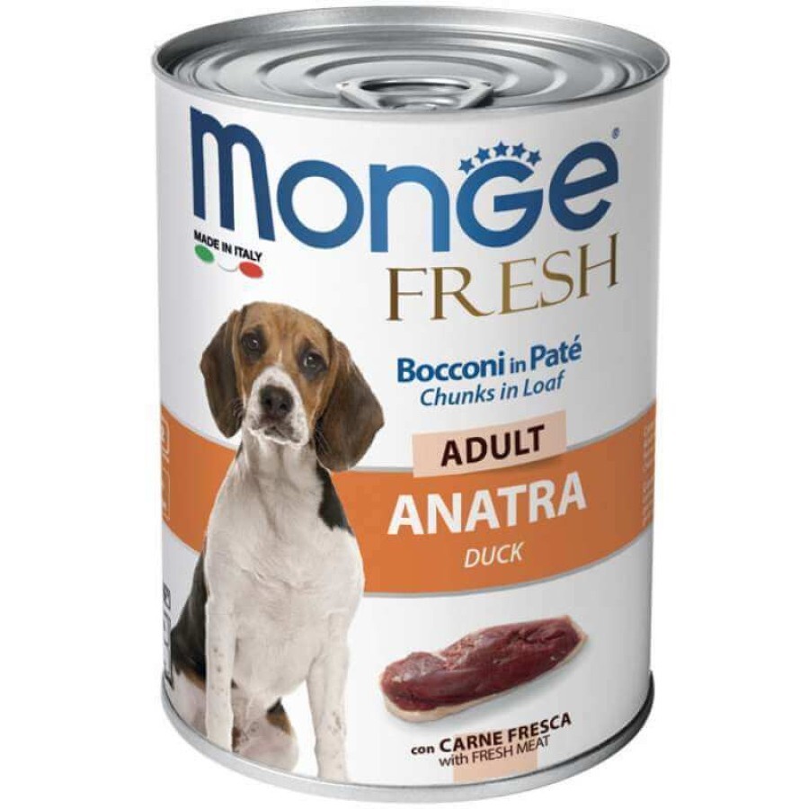 Консервы для собак Monge Dog Fresh утка 400 г: цены и характеристики