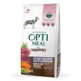 Сухий беззерновий повнораційний корм Optimeal для дорослих собак усіх порід, качка та овочі, 10 кг