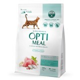 Сухий корм для кішок Optimeal для стерилізованих/кастрованих індичка та овес 200 г