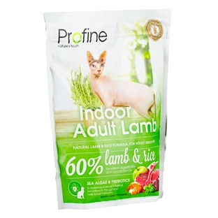 Сухий корм для кішок Profine Cat Indoor з ягням і рисом 300 г