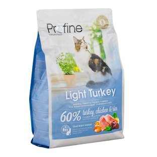 Сухий корм для кішок Profine Cat Light з індичкою, куркою і рисом 2 кг