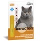 Капли для животных ProVET Мега Стоп от паразитов для кошек до 4 кг 0.5 мл