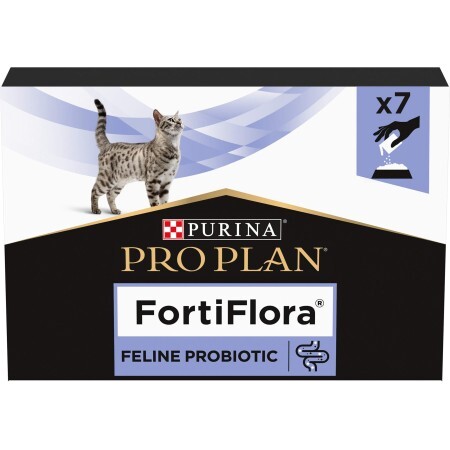 Пробиотическая добавка для животных Purina Pro Plan FortiFlora Feline Probiotic 7х1 г