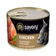 Влажный корм для кошек Savory Cat Can Adult Sterilised курица 200 г