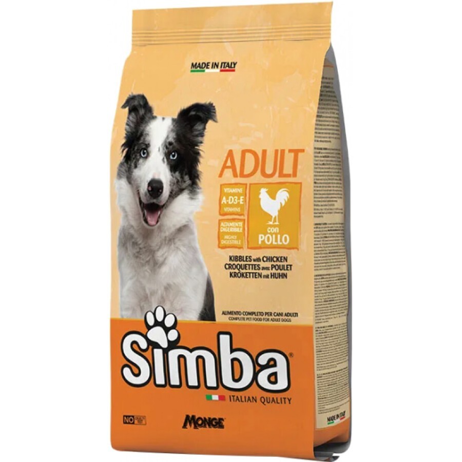Сухой корм для собак Simba Dog курица 10 кг: цены и характеристики