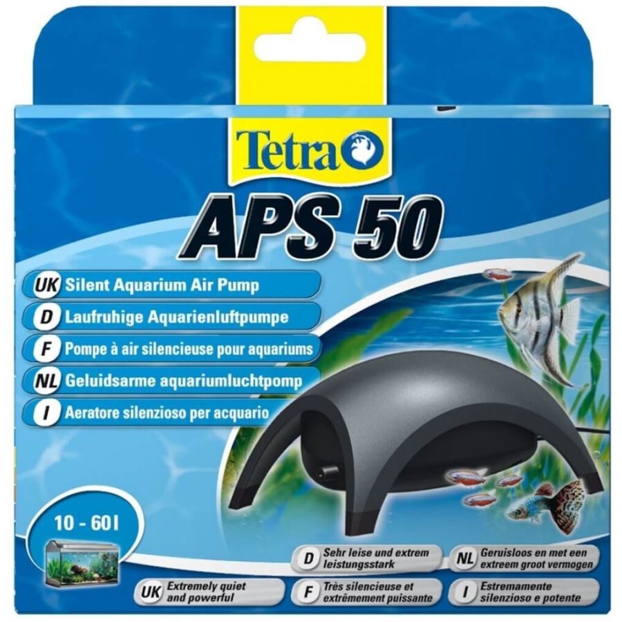 Компрессор для аквариума Tetra APS 50 черный: цены и характеристики