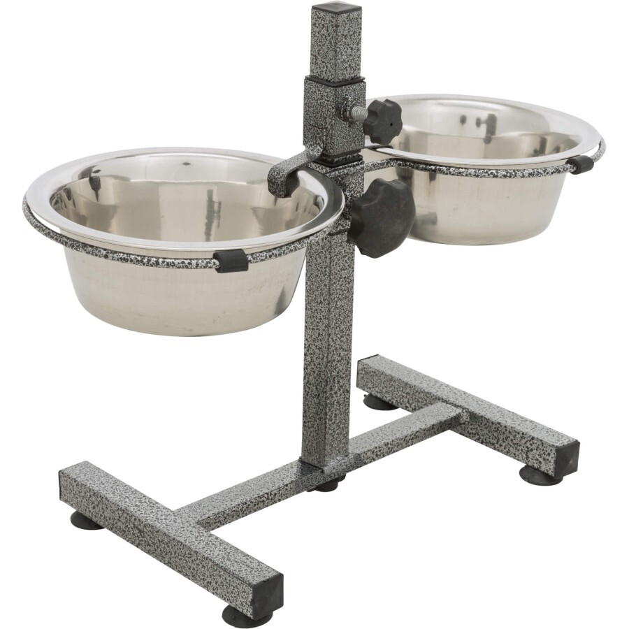 Посуда для собак Trixie подставка с мисками 750 мл/15 см: цены и характеристики