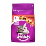 Сухой корм для кошек Whiskas с говядиной 300 г