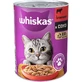 Консервы для кошек Whiskas с говядиной в соусе 400 г