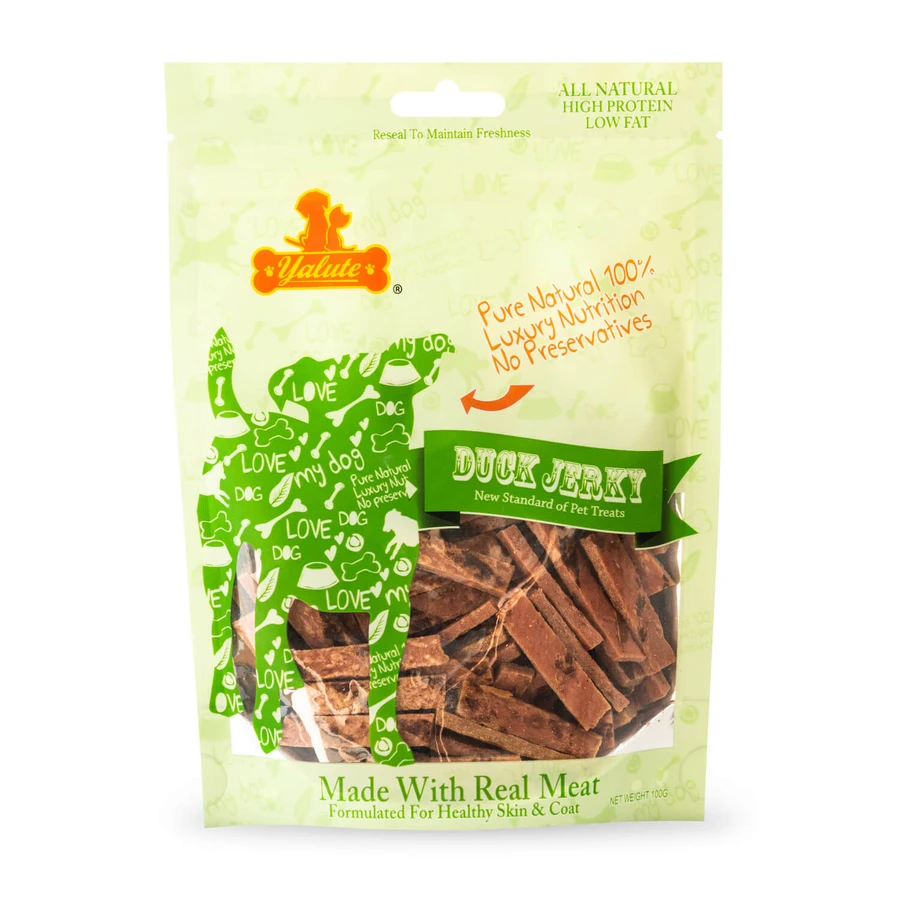 Лакомство для собак Yalute Duck Strip 100 г, утка: цены и характеристики
