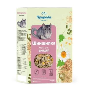 Корм для грызунов Природа Шиншилка + Колор и Энзим ,500 г